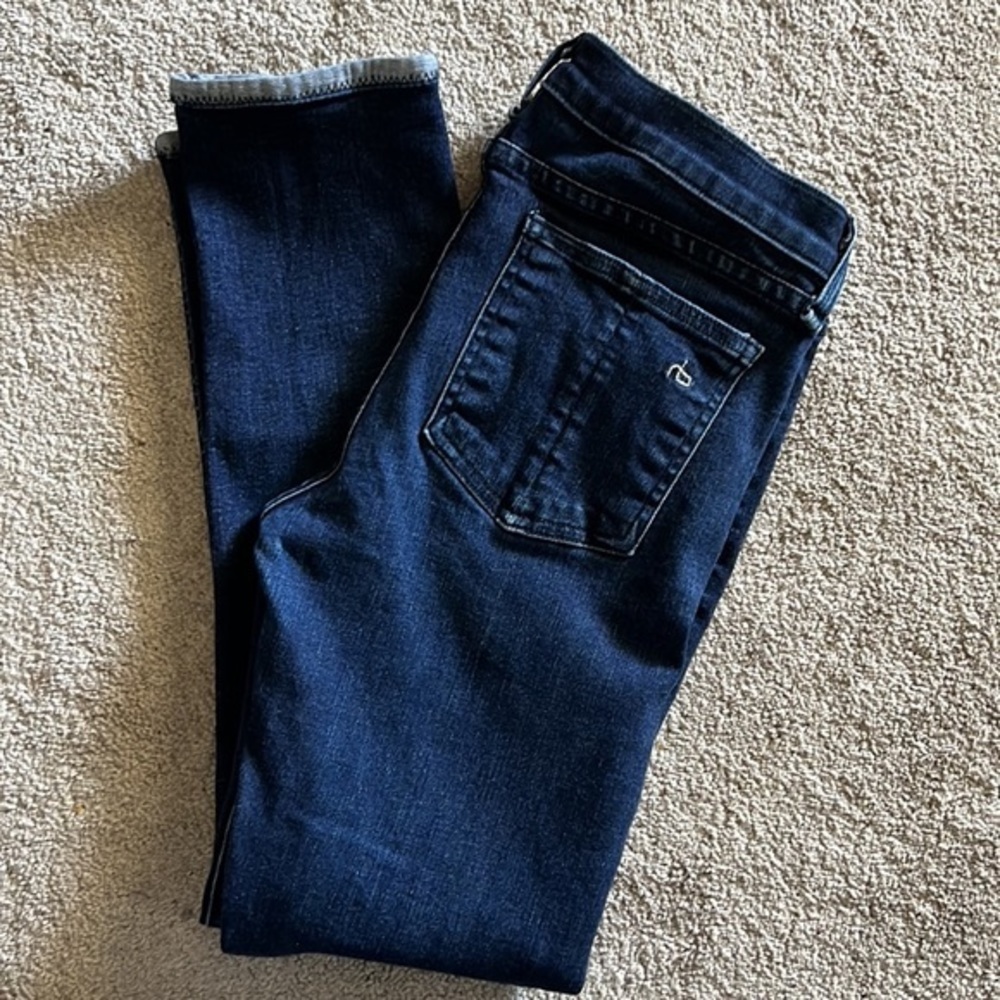 Rag & Bone crop jeans dark wash  28​